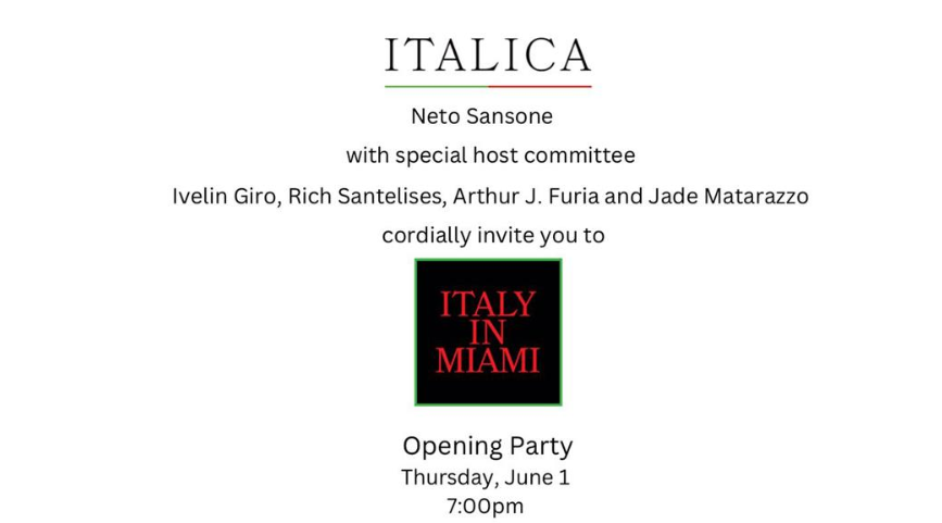 Italica: Italy in Miami